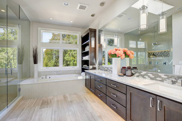 luxury walk-in shower and tub design Gulf Shores AL